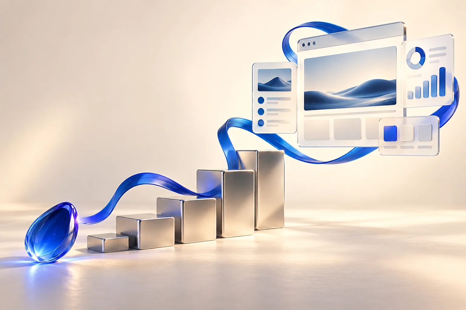 An idea taking shape as a digital product