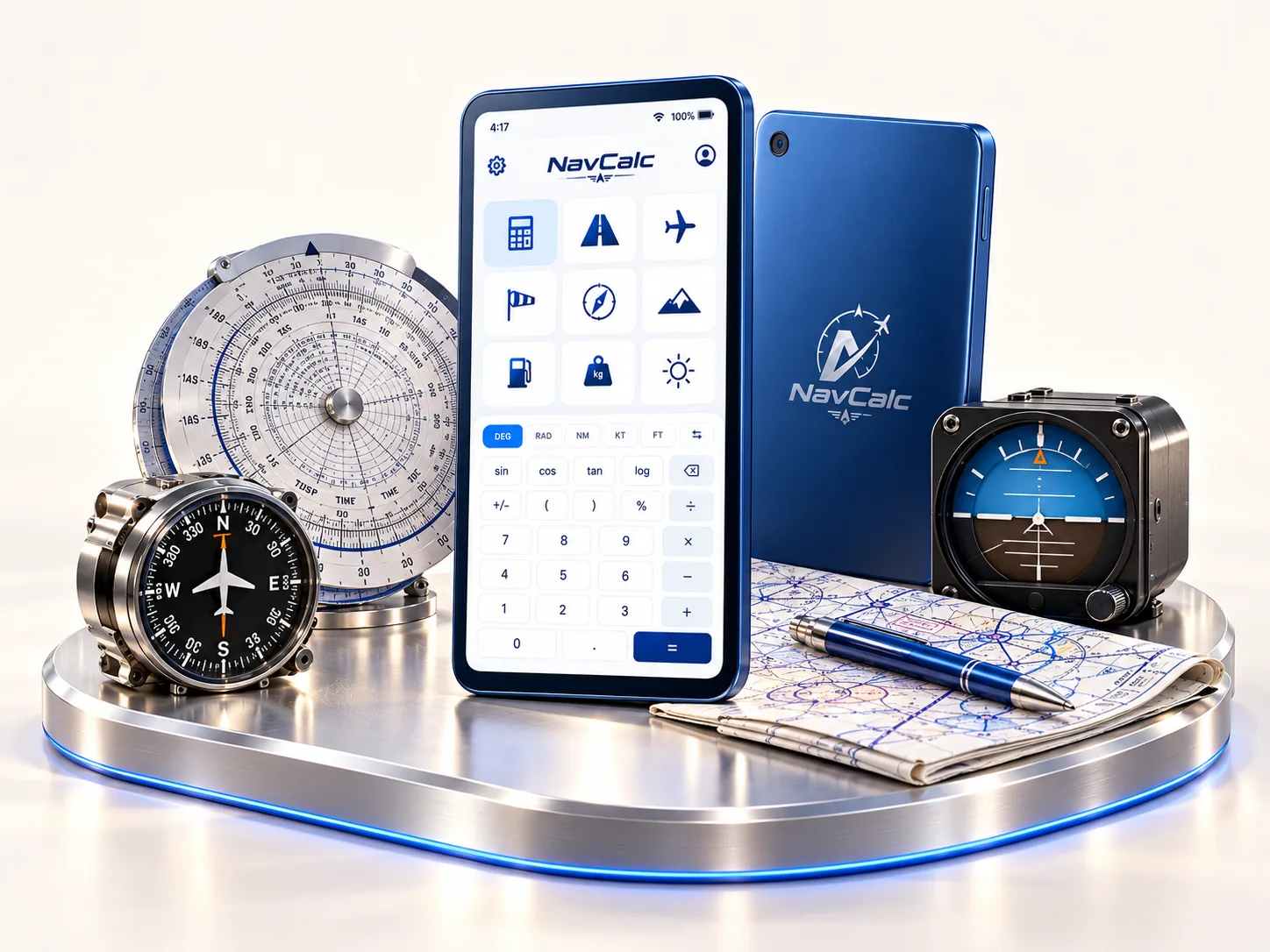 Original NavCalc product illustration